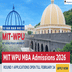 MIT WPU MBA Application 2026 For Round 1 Open Till February 24, Online CBT Schedule on February 28; Apply Now